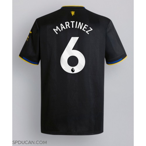 Muški Nogometni Dres Manchester United Lisandro Martinez #6 Rezervni 2025-26 Kratak Rukav